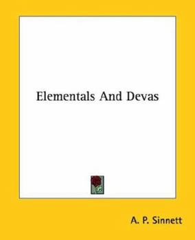Paperback Elementals And Devas Book