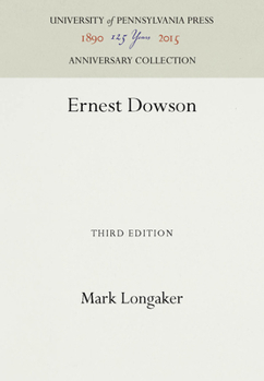 Hardcover Ernest Dowson Book