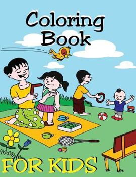 Paperback Coloring Book - For Kids Book