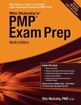 Paperback [194370404x] [9781943704040] Pmp Exam Prep: Accelerated Learning to Pass the Project Management Professional (Pmp) Exam 9th Edition-Paperback Book