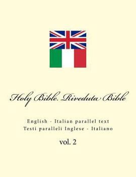 Paperback Holy Bible. Riveduta Bible: English - Italian Parallel Text. Testi Paralleli Inglese - Italiano Book