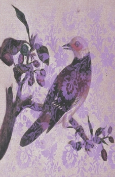 Paperback Dot Grid Journal Notebook: Purple Lavender Ephemera - Bullet Planner Book - Dotted Grid - 5.5 X 8.5" 120 Pg - DIY Weekly Spread - Organizer - Hab Book