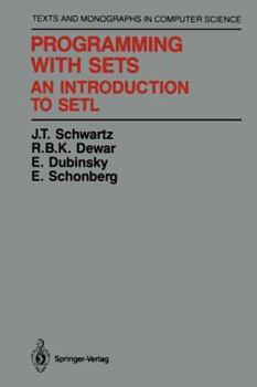 Paperback Programming with Sets: An Introduction to Setl Book