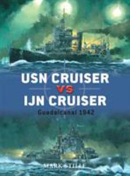Paperback USN Cruiser Vs Ijn Cruiser: Guadalcanal 1942 Book