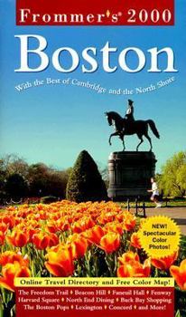 Paperback Frommer's? 2000 Boston Book