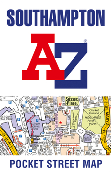 Hardcover Southampton Pocket Street Map Book