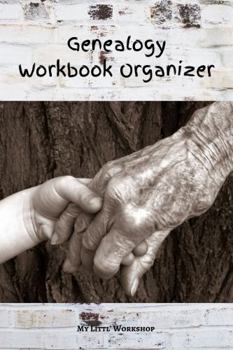 Paperback Genealogy Workbook Organizer ("Serving the Family - Family Tree, Family Support & Bucket List") Book