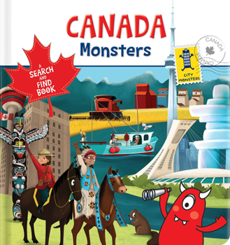 Board book Canada Monsters: A Search and Find Book