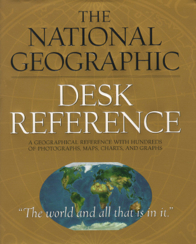Hardcover National Geographic Desk Reference Book