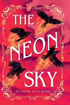 Paperback The Neon Sky [Large Print] Book