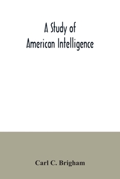 Paperback A study of American intelligence Book
