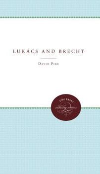 Hardcover Lukács and Brecht Book