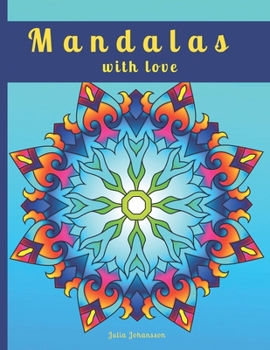 Paperback Mandalas with Love: Simple Coloring Book For Older People Book