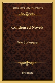 Paperback Condensed Novels: New Burlesques Book