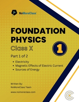 Paperback Foundation Physics for Class 10 Book