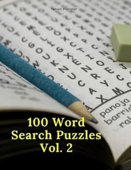 Paperback 100 Word Search Puzzles Vol. 2 Book