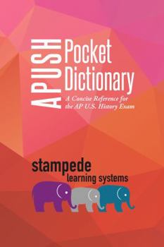 Paperback APUSH Pocket Dictionary: A Concise Reference for the AP U.S. History Exam Book