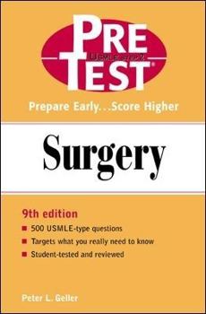 Paperback Surgery: PreTest Self-Assessment and Review Book