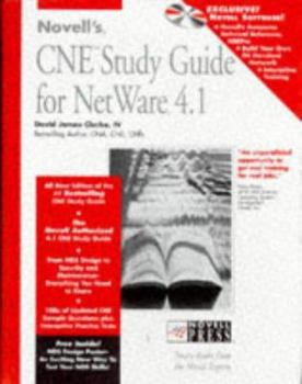 Paperback Novell's CNE Study Guide for NetWare 4.1 Book