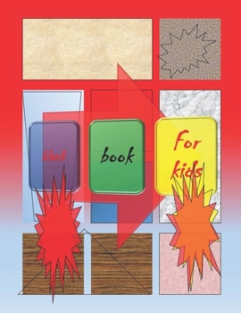 Paperback Blank Comic Book-Comic Sketch Book: Create your own comic book with this Blank Comic Book for kids, adults, students, teens and artists, Comic Design Book