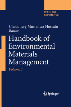 Hardcover Handbook of Environmental Materials Management Book