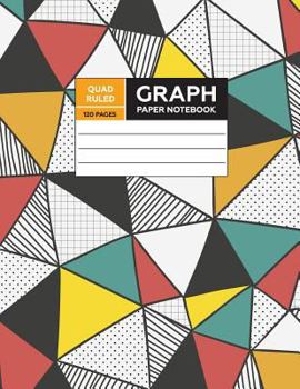 Graph Paper Notebook: Hand Drawn Triangles. Quad Ruled Squared Graphing Paper (120 pages, large 8.5” x 11”) Vol.3