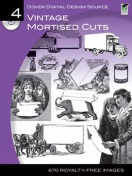 Paperback Vintage Mortised Cuts [With CDROM] Book