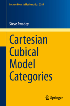 Paperback Cartesian Cubical Model Categories Book