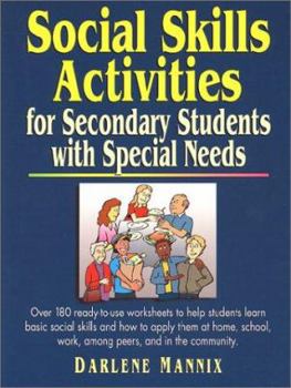 Paperback Social Skills Activities: For Secondary Students with Special Needs Book