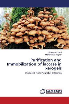 Paperback Purification and Immobilization of Laccase in Xerogels Book