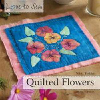 Paperback Quilted Flowers Book