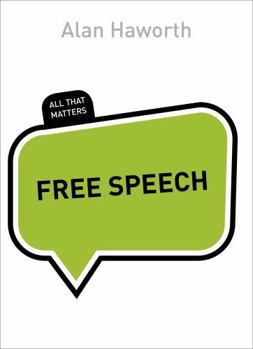 Paperback Free Speech: All That Matters Book