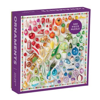 Toy Rainbow Ornaments 500 Piece Puzzle Book