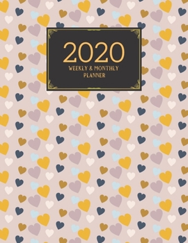 2020 Weekly & Monthly Planner: Planner And Journal Organizer 2020 | Planner Calendar 2020