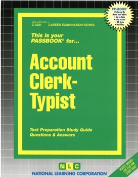 Plastic Comb Account Clerk-Typist Book