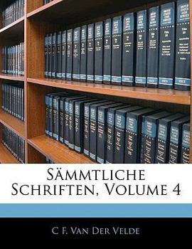 Paperback Sammtliche Schriften, Vierter Band [German] Book