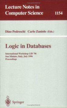 Paperback Logic in Databases: International Workshop Lid '96, San Miniato, Italy, July 1 - 2, 1996. Proceedings Book