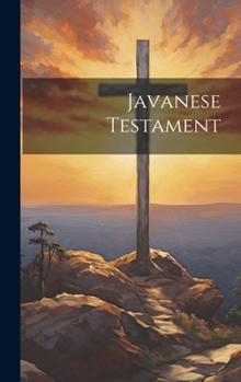 Hardcover Javanese Testament Book