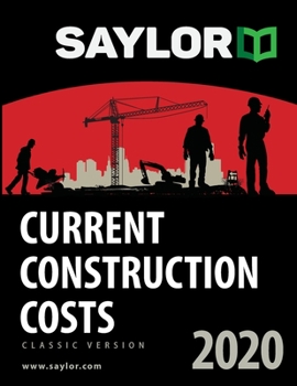 Paperback Saylor Current Construction Costs 2020 Book