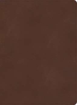 Imitation Leather KJV Single-Column Wide-Margin Bible, Brown Leathertouch Book