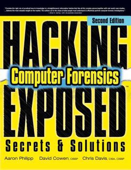 Hardcover Hacking Exposed Computer Forensics Book