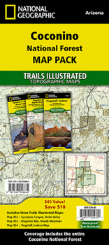 Loose Leaf Coconino National Forest [Map Pack Bundle] Book