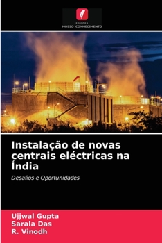 Paperback Instalação de novas centrais eléctricas na Índia [Portuguese] Book