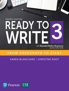 Paperback Ready to Write 3 with Essential Online Resources Book