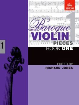 Paperback Baroque Violin Pieces Book