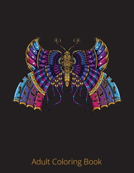 Adult Coloring Book: 50+ stress relaxation coloring pages