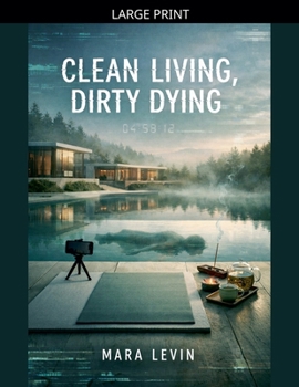 Paperback Clean Living, Dirty Dying [Large Print] Book