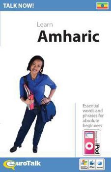 CD-ROM Talk Now! Amharic Book