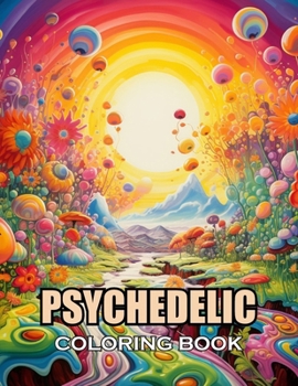 Paperback Psychedelic Coloring Book: 100+ Coloring Pages for Adults and Teens Book