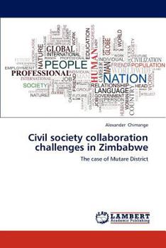 Paperback Civil Society Collaboration Challenges in Zimbabwe Book
